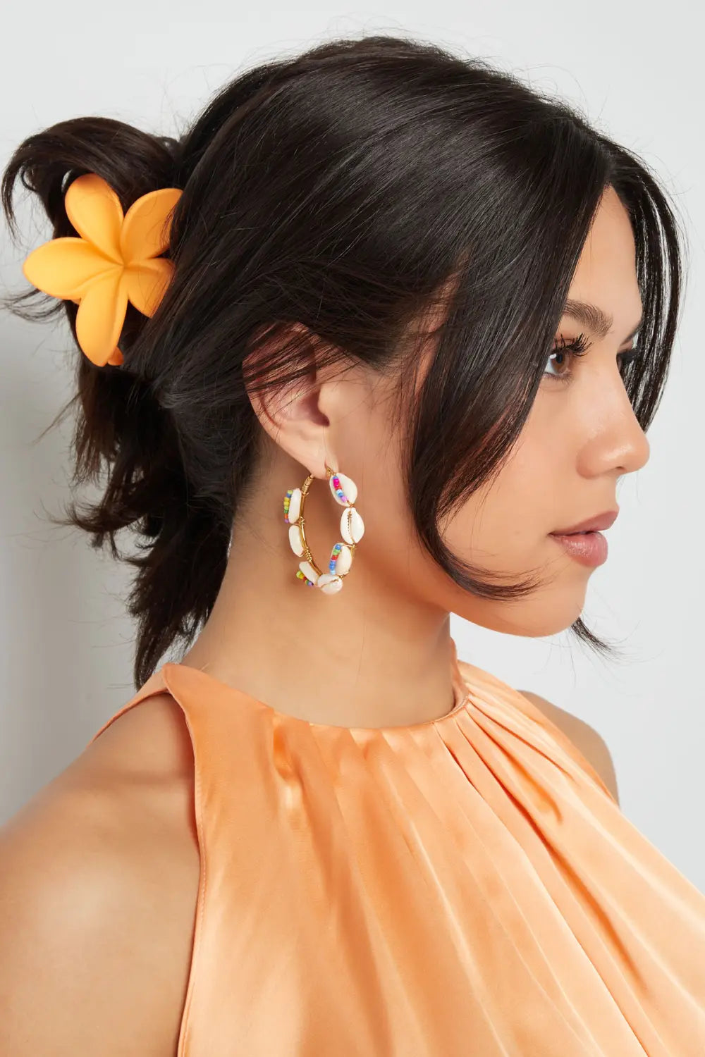 Haarclip Flower | Wit
