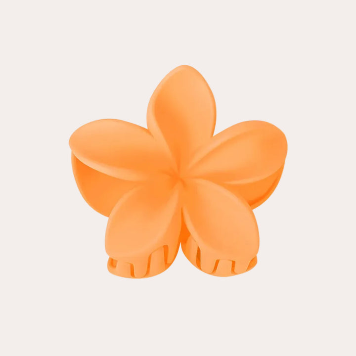 Haarclip Flower | Oranje