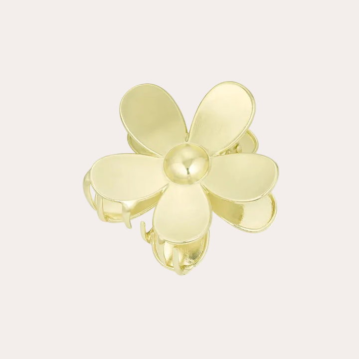 Haarclip Bloem | Goud
