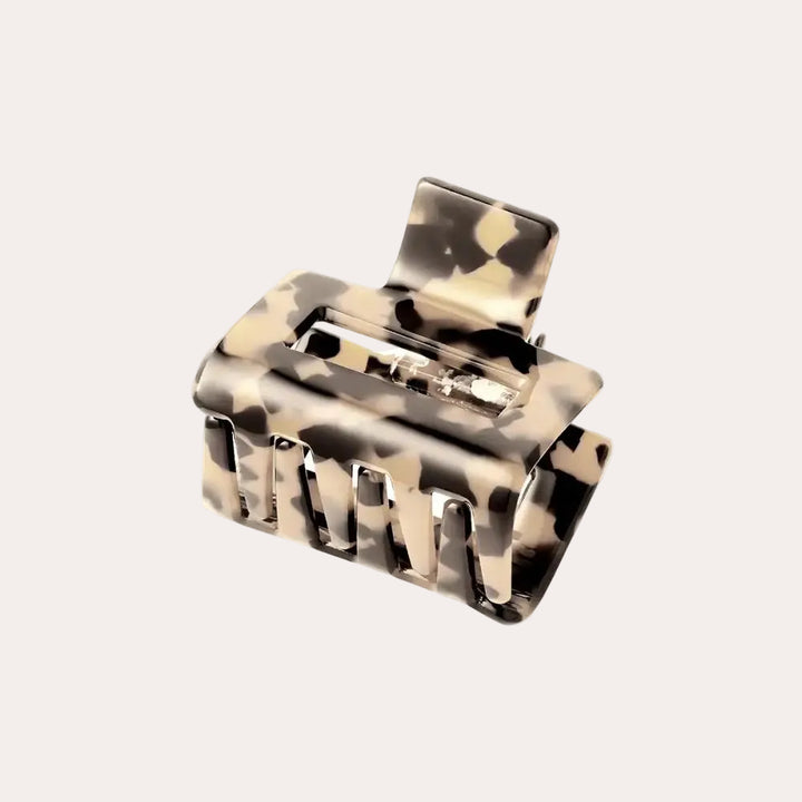 Haarclip Leopard Klein | Beige
