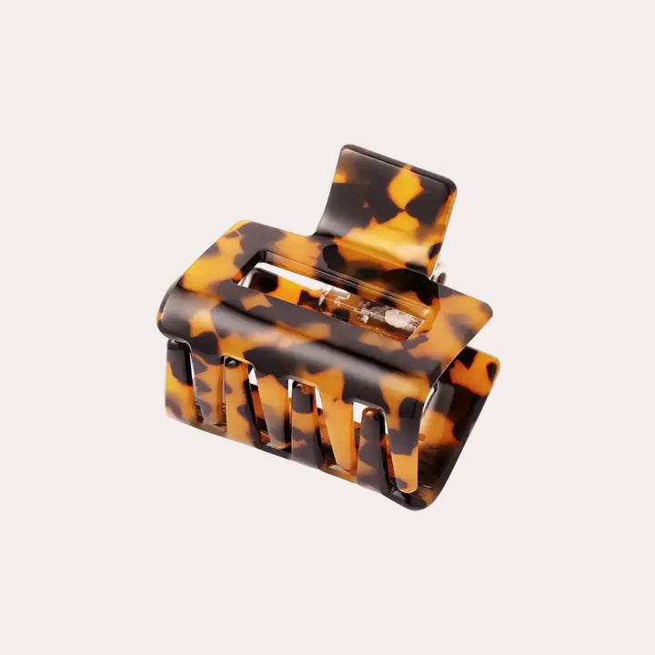 Haarclip Leopard Klein | Bruin