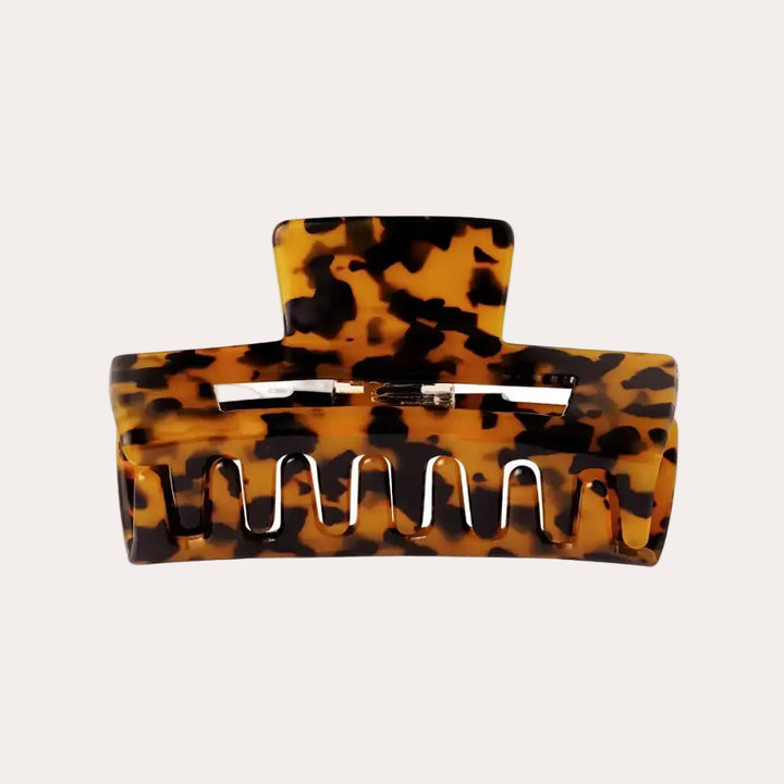 Haarclip Leopard Groot | Bruin