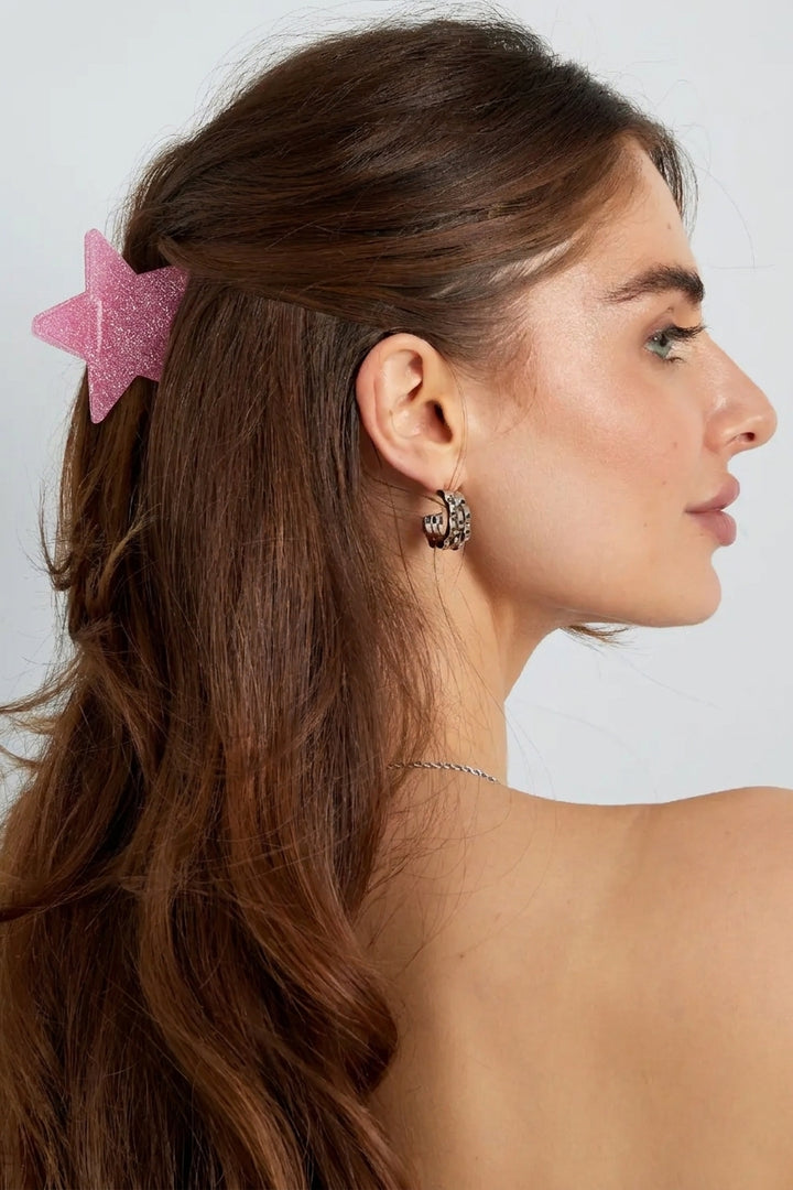 Haarclip Ster | Roze